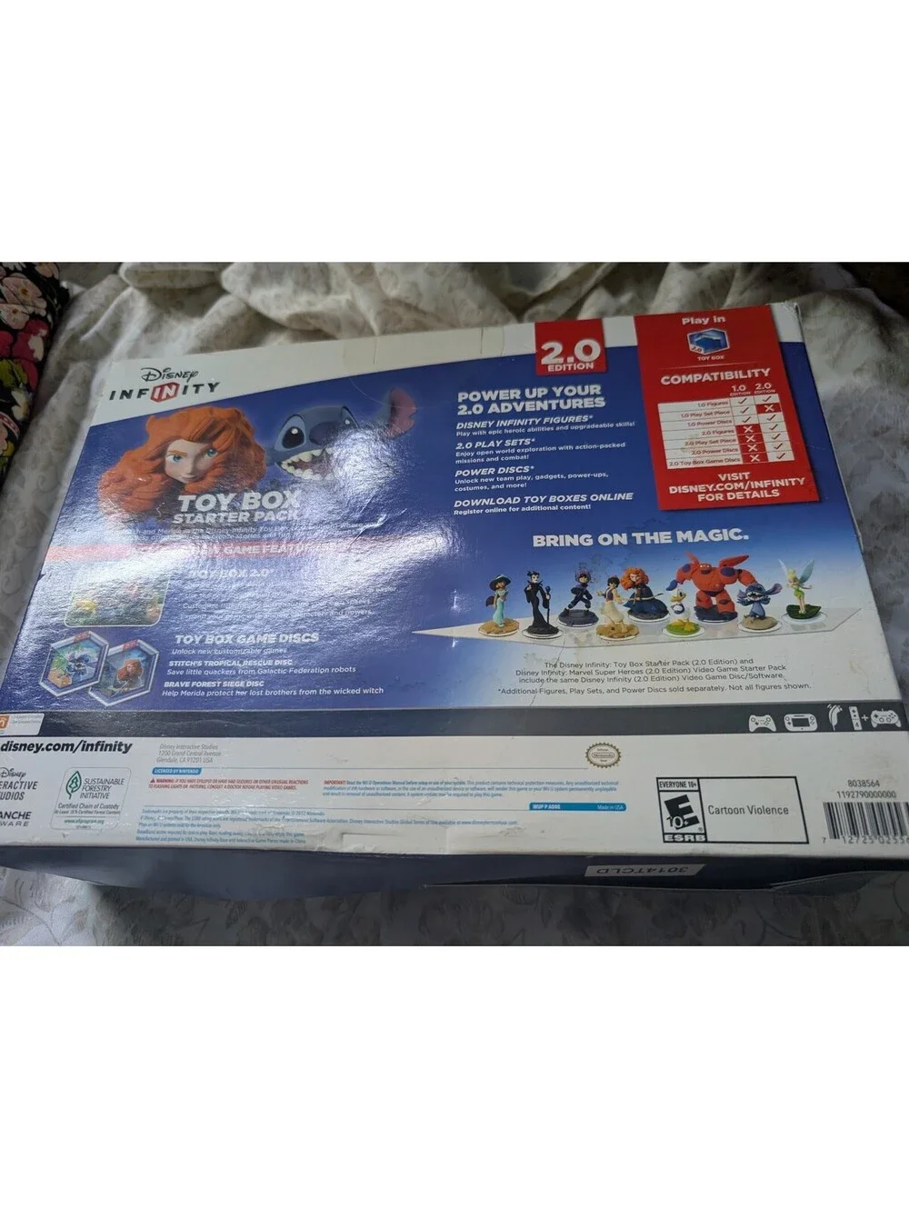 Disney Infinity 2.0 Edition Toy Box Starter Pack for Wii U